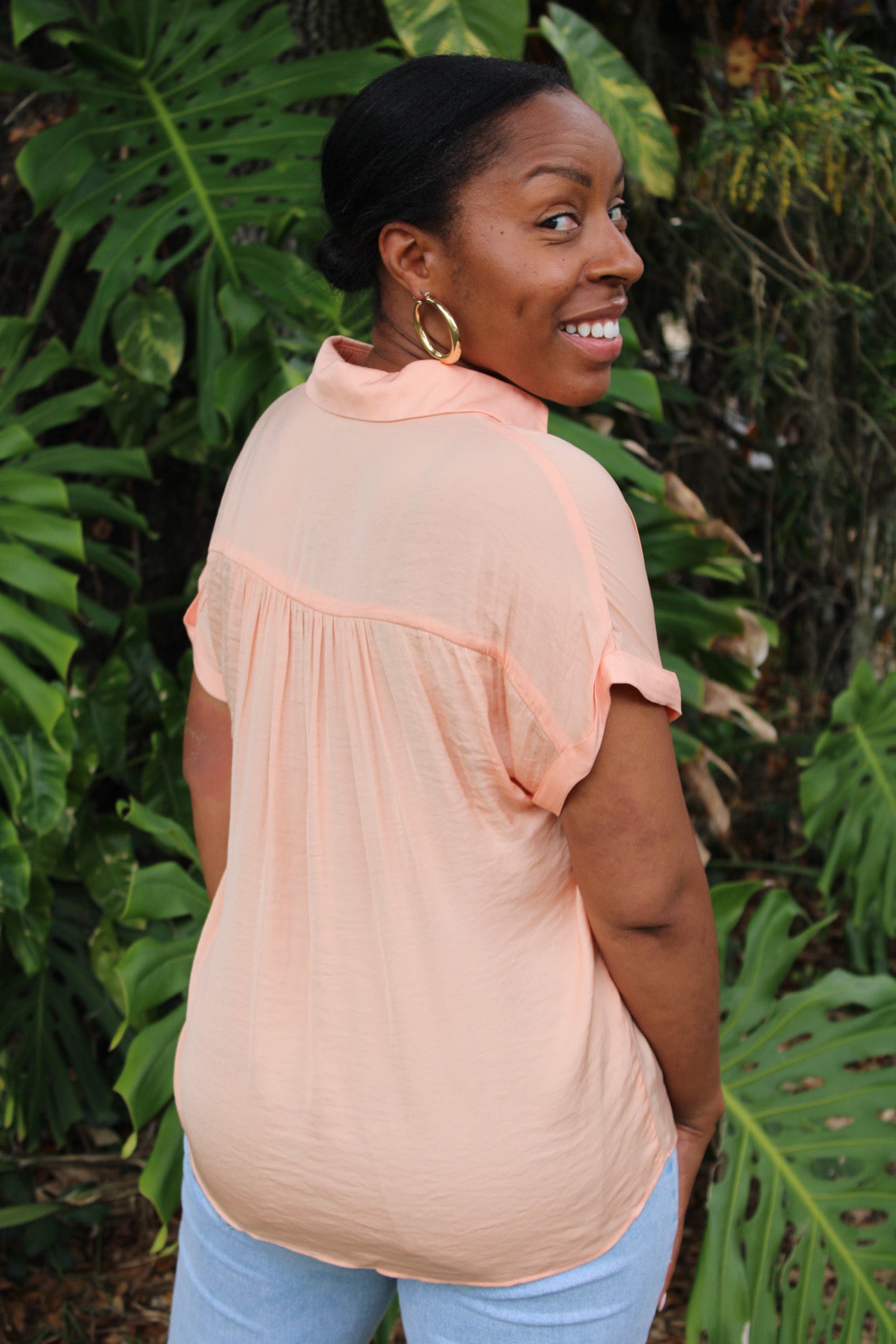 Elizabeth Button Down Blouse