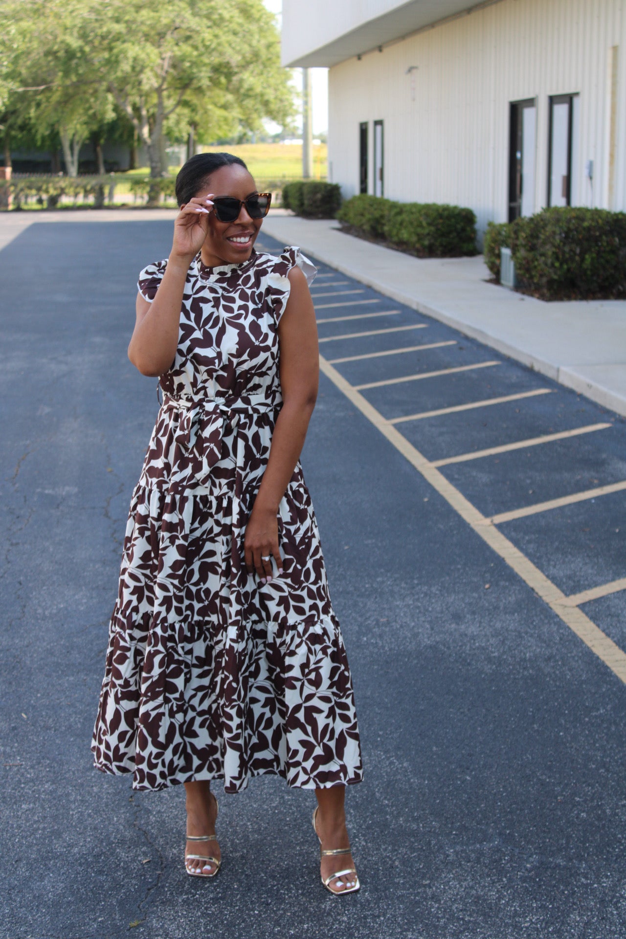 Niyah Printed Dress