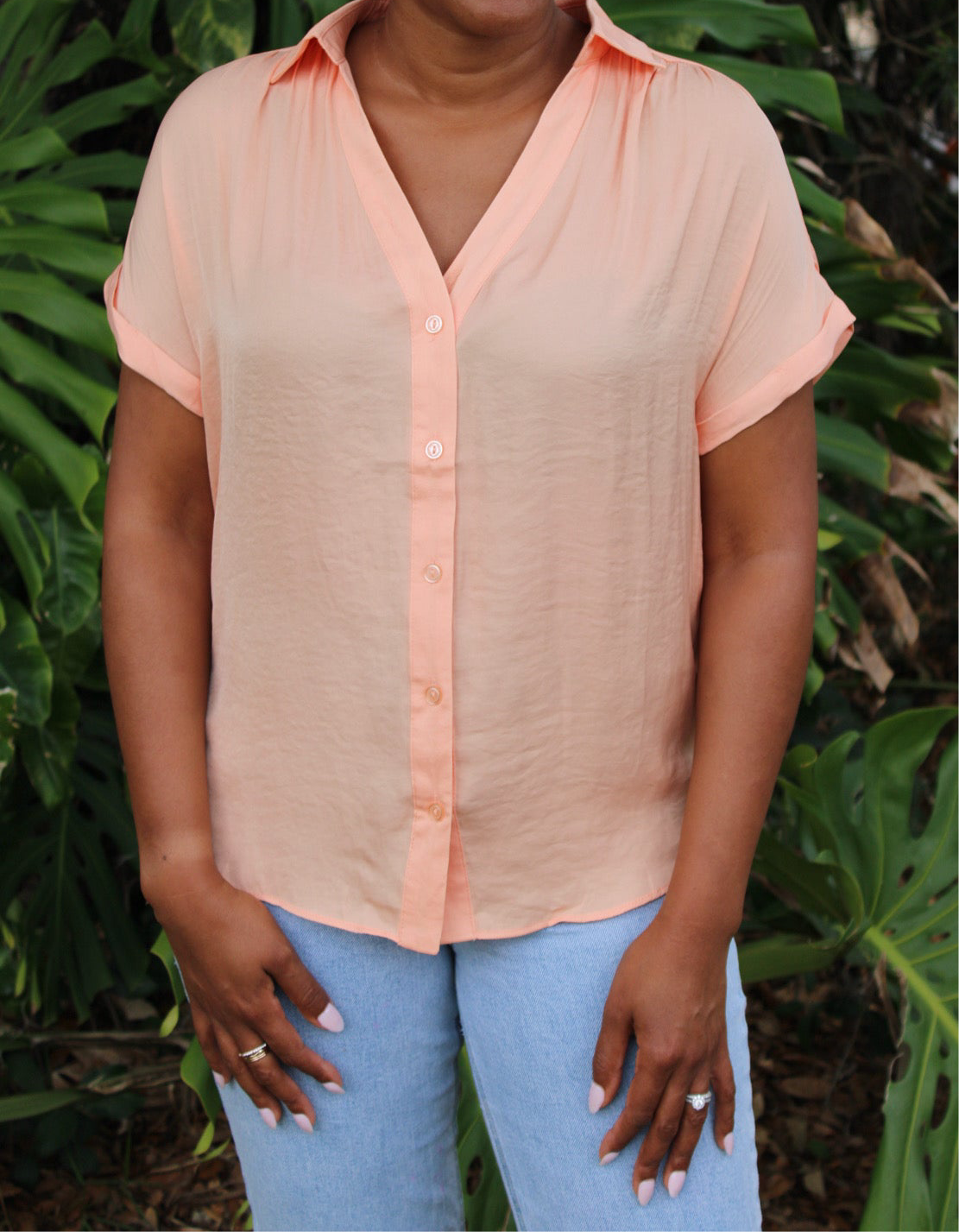 Elizabeth Button Down Blouse