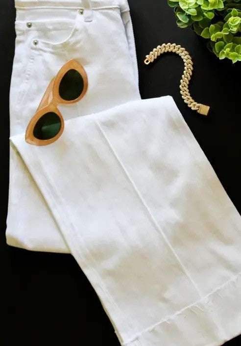 Tara White Denim Jeans