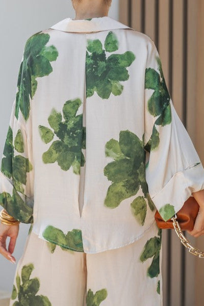 Cynthia Leaf Two Piece Set