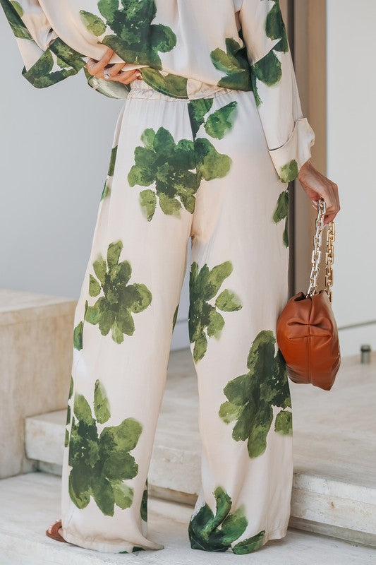 Cynthia Leaf Two Piece Set