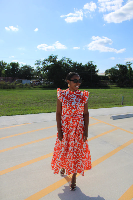 Niyah Printed Dress