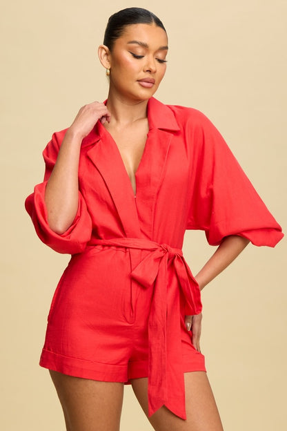 Kia Dolman Sleeve Romper