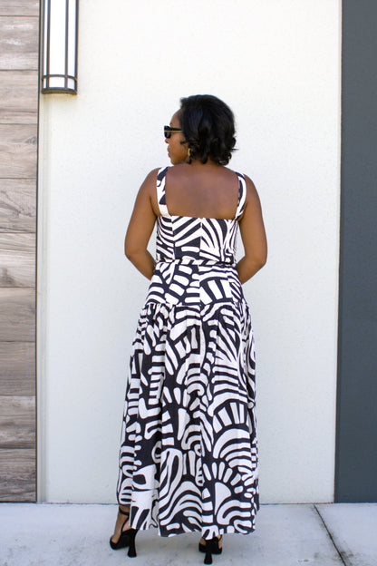 Rachael Tribal Print Dress